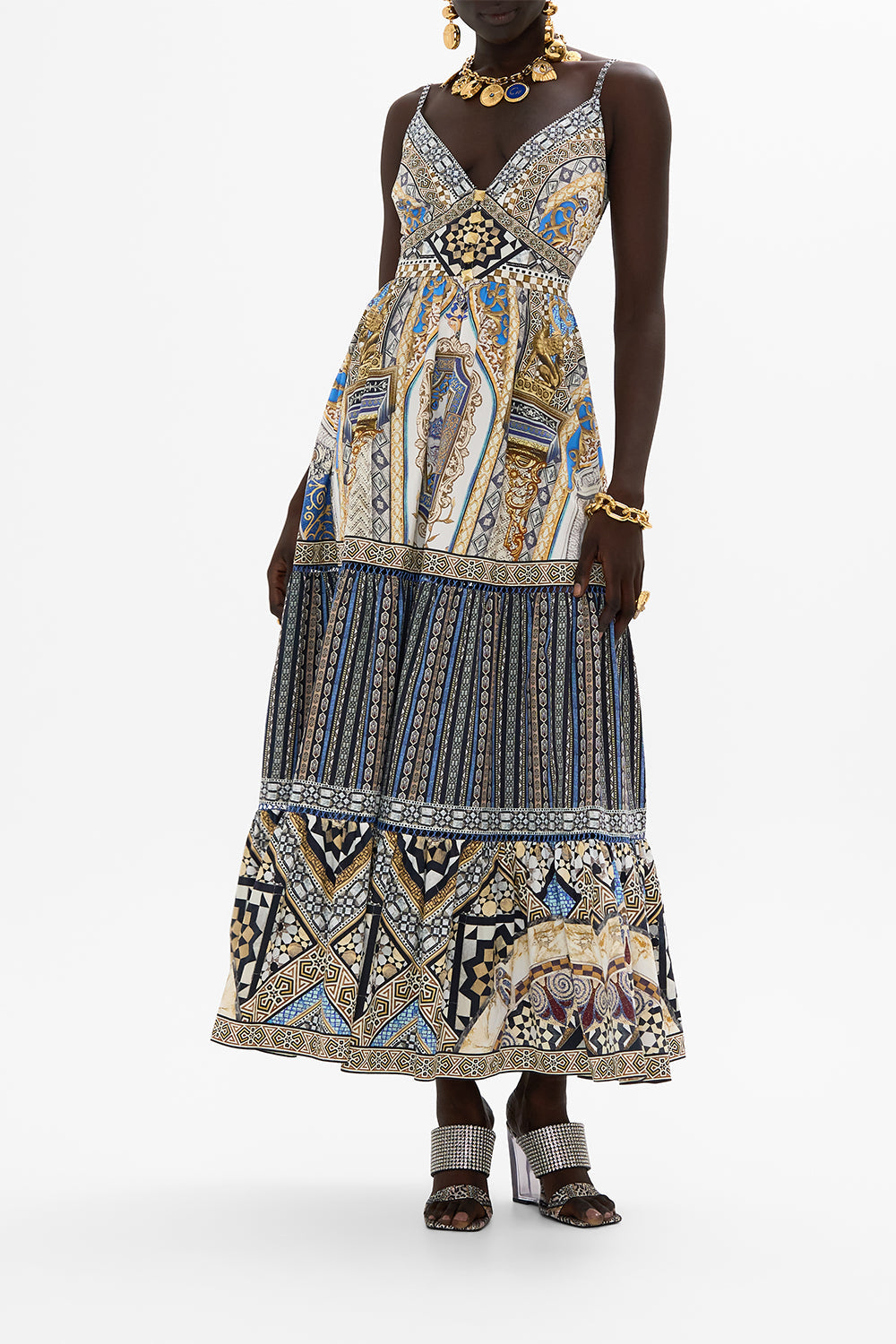 CAMILLA_00032058_TIERED_BODICE_DRESS_MAKE_ME_YOUR_MOSAIC_MODEL_1