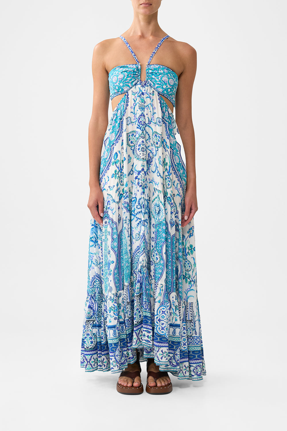 CAMILLA_00036545_GATHERED_CUT_OUT_DRESS_ISNIK_LULLABY_1