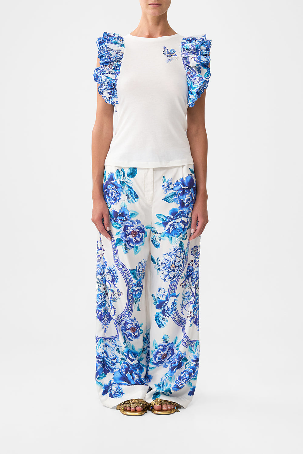 CAMILLA_00037235_DOUBLE_FRILL_SLEEVE_TEE_A_CERAMIC_GARDEN_1