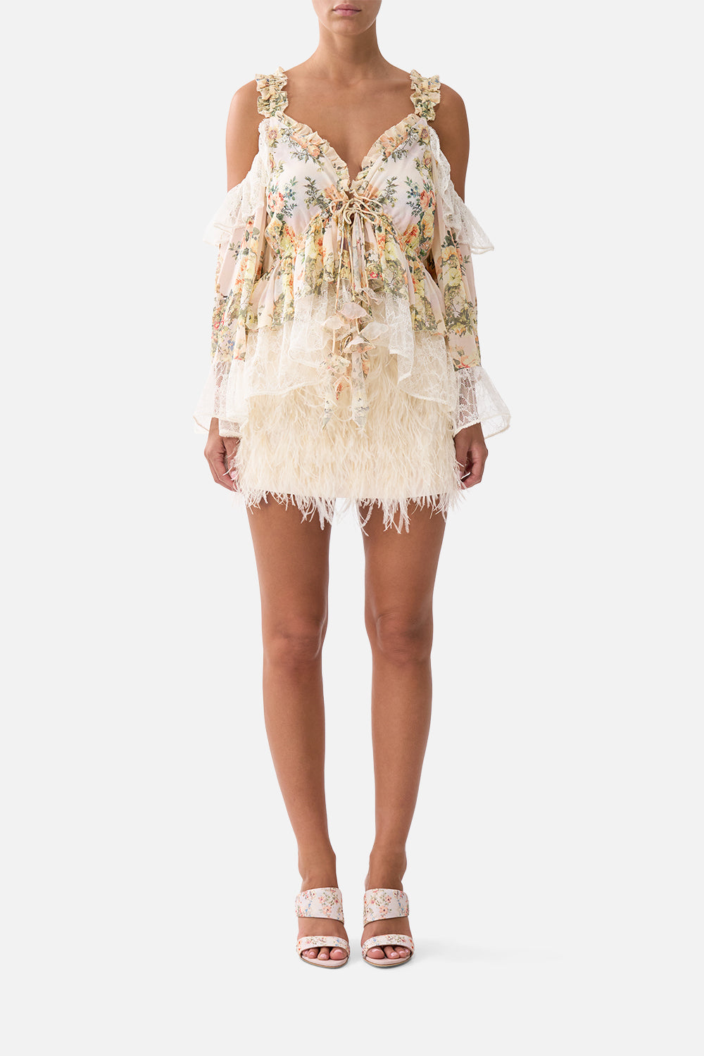 CAMILLA_00038804_FEATHER_MINI_SKIRT_TWILIGHT_IN_ISTANBUL_MODEL_1