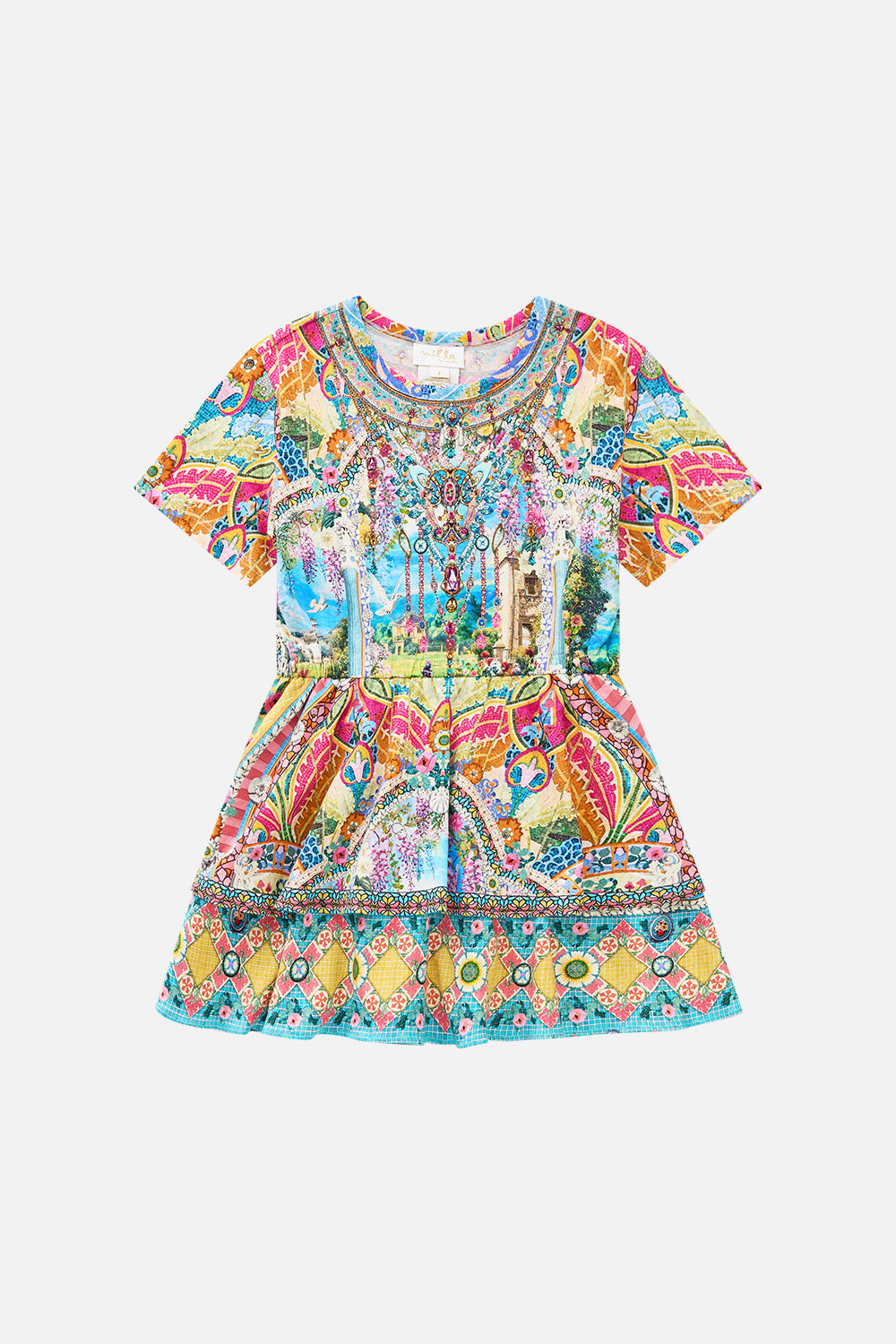 CAMILLA_00039770_KIDS_TEE_MINI_DRESS_WITH_LAYERED_SKIRT_NAVAS_NOUVEAU_GHOST_1