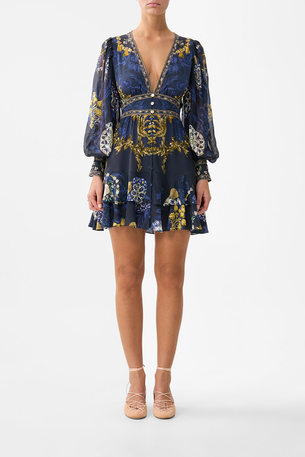 CAMILLA_00040177_BUTTON_FRONT_FRILL_DRESS_NOTES_FROM_THE_BLUE_ROOM_1