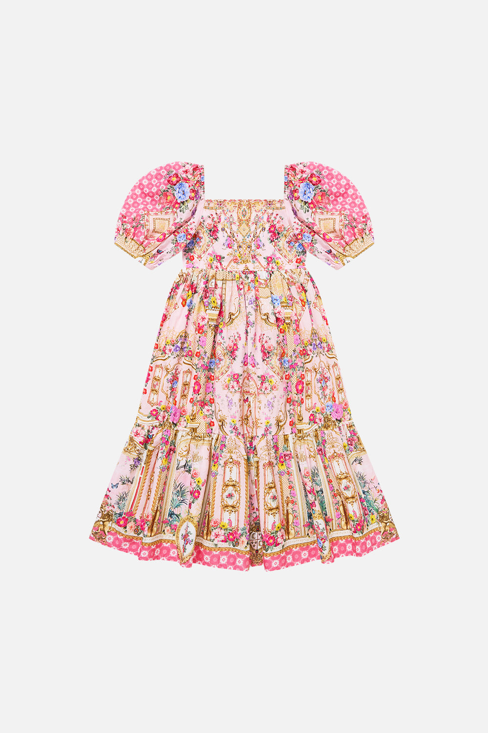 CAMILLA_00042288_KIDS_TIERED_MIDI_DRESS_W_PUFF_SLEEVE_SHES_NO_WALLFLOWER_GHOST_1